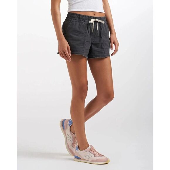 NEW Vuori Women's Vintage Ripstop Shorts Charcoal Sz XLarge - Picture 1 of 5